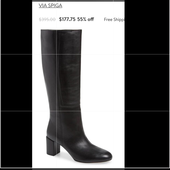 Via Spiga dark brown leather boots - Picture 7 of 8